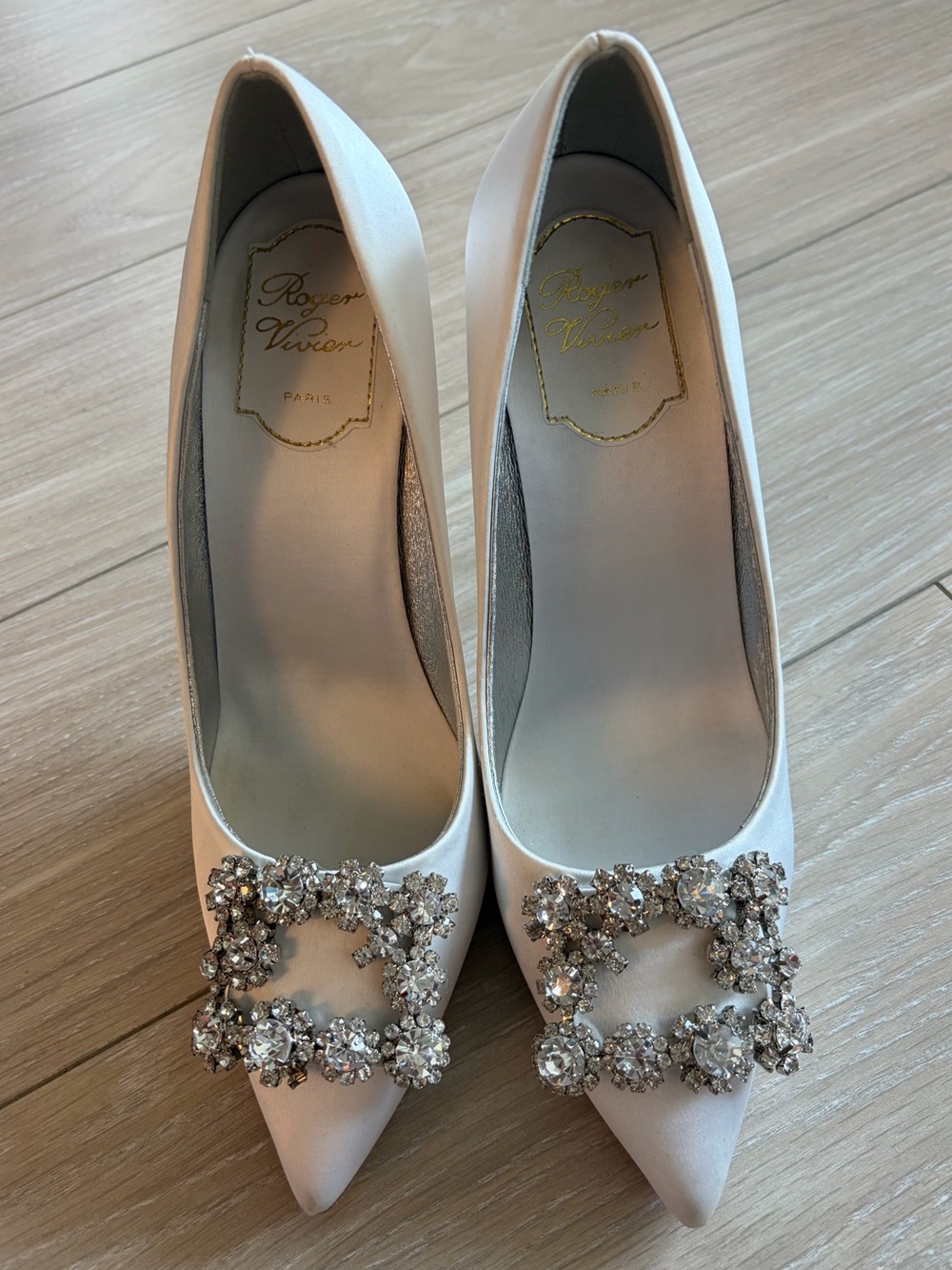 Roger Vivier Satin Pumps